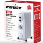 Marsstar B-08F 11 Dilim Yağlı Radyatör 3 Kademe Isı ayarı 2500w Turbo Fan