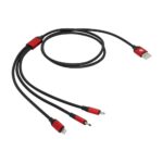 Frisby Fa-7544SC TPE Soft USB2.0 Çoklu Şarj Kablo