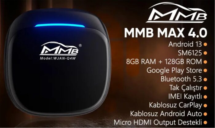 MMB WJAN-Q4W-HD MAX 4.0 Android 13