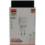 Megatech EC02 MODEL 2.1A Lightning Usb Kablo + Ev Şarj Adaptörü Hızlı Şarj