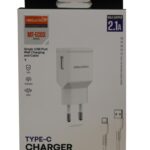 Megatech MT-EC03 2.1A Micro Usb TYPE-C Kablo+ Ev Şarj Adaptörü Hızlı Şarj