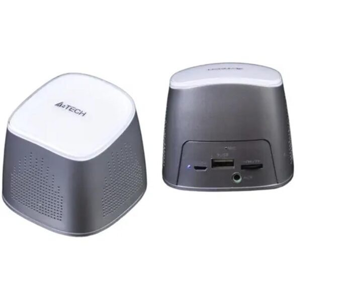 A4 Tech BTS-03 BT Şarj Edilebilir PowerBank Ses Bombası Beyaz Speaker