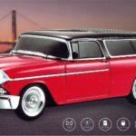 EVERTON RT-1952 Kırmızı Bluetooth Fm-Usb-Tf-Aux Şarjlı Nostaljik Radyo