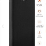 SnapMax SNP-3001 Siyah 10.000 mah Powerbank 2x USB Çıkışlı 1 Type-C ve 1 Micro Girişli