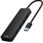 Baseus UltraJoy Lite 4-Port HUB-Siyah (B0005280b111-03)