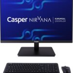 Casper Nirvana A90.1342-BE00X-V-S Siyah Intel Core i5-13420H 16GB RAM 500GB NVME Pivot All In One