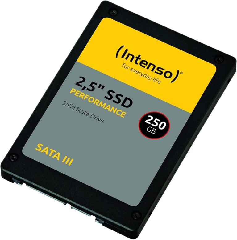 Intenso 250Gb Performance 250GB 2.5" Sata3 550MB-500MB-s Ssd Harddisk