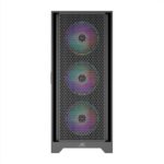 PowerBoost PB-PS5846B 600W ATX USB 3.0 Rainbow Fanlı Mesh Gaming Siyah Kasa