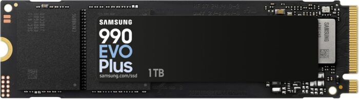Samsung 1TB 990 EVO PLUS MZ-V9S1T0BW 7150-6300 MB-sn PCIe NVMe M.2 SSD Disk