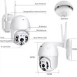 Apronx APX-WP70 3mp 2.8mm 8 LED Wifi Ptz Kamera