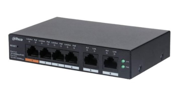 Dahua CS4006-4ET-60 4FE PoE Port (60W)