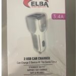 ELB28-AR3P ELBA 3.4A 2USB ARAÇ BAŞLIK