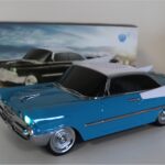 EVERTON RT-1950 Turkuaz Arabalı Bluetooth Fm-Usb-Tf-Aux Şarjlı Nostaljik Radyo