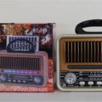 Everton Rt-769 Bluetooth Fm-Usb-Tf-Aux Şarjlı Nostaljik Radyo