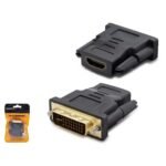HADRON HDX1260 DVI (M) TO HDMI (F) ADAPTÖR 24+5 SİYAH