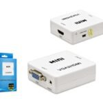 HADRON HDX1283 HD VIDEO CONVERTOR VGA (IN) TO HDMI (OUT) BEYAZ