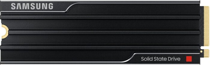 Samsung 1TB 9100 PRO with Heatsink MZ-VAP1T0CW Okuma 14700MB Yazma 13300MB PCIe 5.0 NVMe M.2 SSD