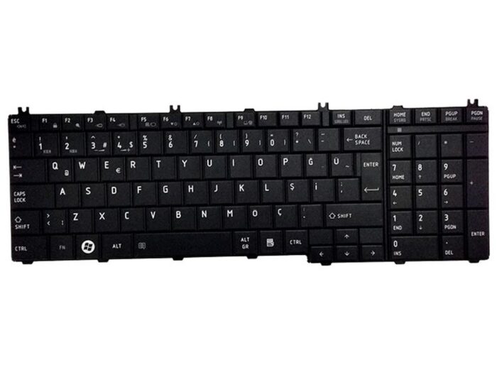 Toshiba Dynabook Satellite P855-33N Klavye SİYAH