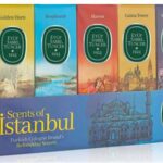 Eyüp Sabri Tuncer 16ml Silindir Cam Şişe Kolonya 5li Set Scents of İstanbul