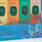 Eyüp Sabri Tuncer 16ml Silindir Cam Şişe Kolonya 5li Set Soul of İstanbul