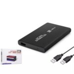 HADRON HDX1758 HDD KUTUSU USB2.0 METAL SATA 2.5" SİYAH