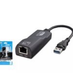 HADRON HDX5265 USB3.0 ETHERNET CARD 10-100-1000 MBPS SİYAH