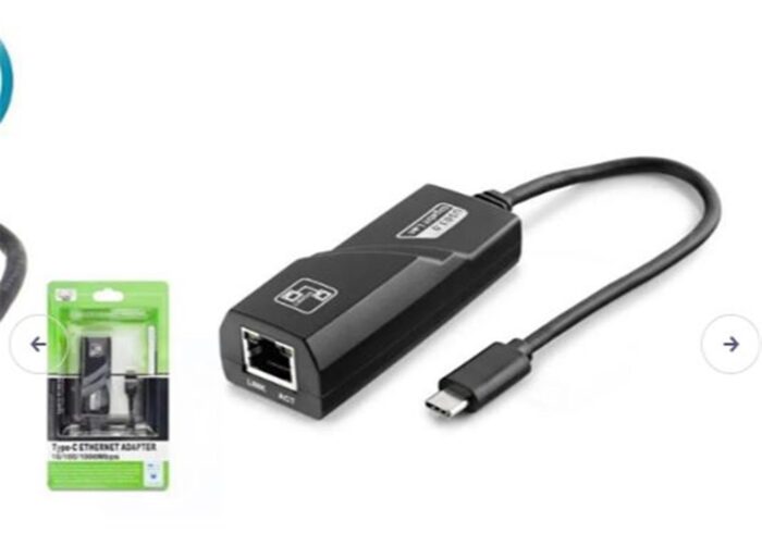 Hadron HDX5273 Type-C 3.0 Ethernet Çevirici Adaptör 10-100-1000 MBPS