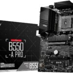 Msı B550-A Pro AM4 DDR4 Bellek 4400(OC) HDMI DP M.2 USB3.2 ATX Anakart