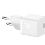 Baseus CCGN050102 20W Beyaz 1C GaN5 Adaptör Mini