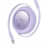 Baseus P10364500213-00 Free2 Pull Mini Kablolu USB-C 100W 2M Mor Şarj Kablosu