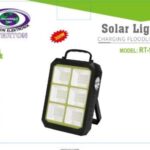 Everton Rt-917 Şarjlı 300w Solar Panelli Projektör Led