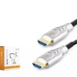HADRON HDX2051 HDMI KABLO PVC 8K 60HZ 2.1V OPTIC OD8.0 50M SİYAH