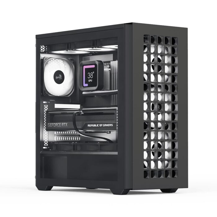 Aerocool D502A 4x12cm A-RGB Fanlı