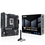 Asus TUF Gaming B860M-PLUS WIFI 8800MHz OC DDR5 Soket 1851 M.2 USB4 HDMI DP mATX Anakart