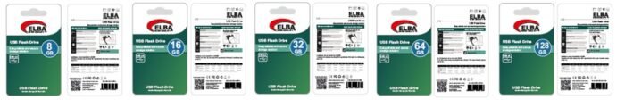 ELBA 16GB USB 2.0 PLASTİK FLASH BELLEK