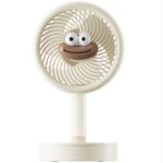 Everest EFN14 Krem 1200mAh 3 Hız Kademeli Masaüstü USB Fan