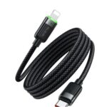 MCDODO CA-2010 36W USB-C TO LIGHTNING MANYETİK SARILABİLİR KABLO - 1.2 M SİYAH