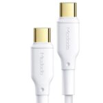 MCDODO CA-8350 100W Type-C to Type-C Süper Hızlı Data-Şarj Kablosu 5A 1.2m-Beyaz