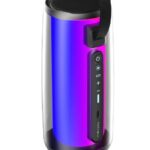 Mikado MD-17BT Capella Siyah 10W 1 RGB Mikrofonlu Kart-Aux-Usb TWS 1800 mAh Bataryalı Speaker