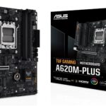 Asus TUF GAMING A620M-PLUS 6400mhz(OC) RGB M.2 AM5 mATX DDR5 Anakart