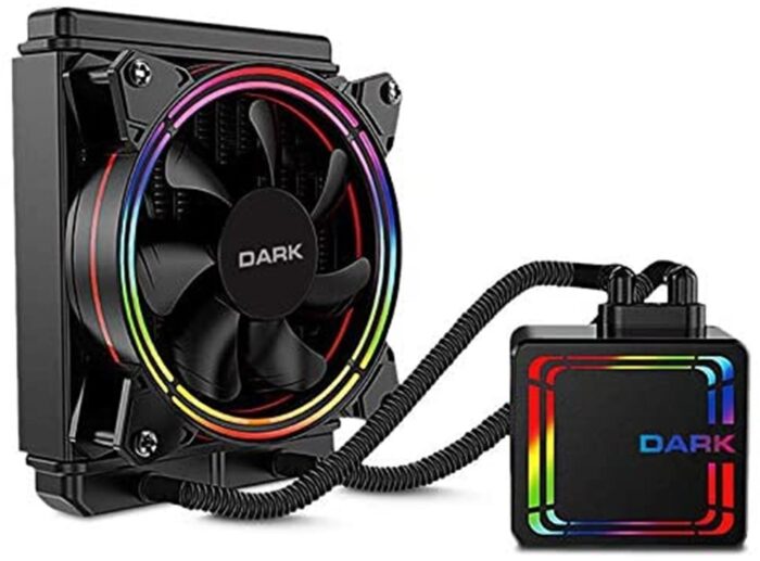 Dark AquaForce W126 12cm FRGB LED Fan + Pompa