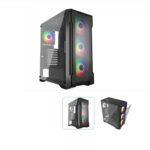 GameBooster FALCON GB-A750B 750w 80+ Bronze USB 3.0 Mesh ARGB ATX Mid Tower Gaming Kasa