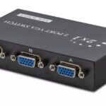 Hadron Hdx1280 2 Port Vga Switch 54Mhz 2Giriş 1Çıkış Butonlu Geçiş