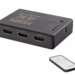 Hadron Hdx1308 3 port Hdmi Switch 3Giriş 1Çıkış 4K Kumandalı