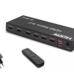 Hadron Hdx1334 Hdmi Switch & Splitter 4-In 2-Out Matrix Siyah 4K HDMI Girişi: 4 HDMI Çıkışı: 2