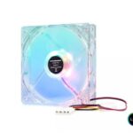 Hadron Hdx1502 Kasa Fanı 4Pin Led 12Cm Transparent