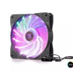 Hadron Hdx1519 12cm Kasa Fanı Performans 4Pin Rgb Siyah