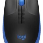 Logitech 910-005909 M191 Mavi Büyük Boy Kablosuz Mouse Optik 1000 Dpı Buton