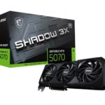 Msi GeForce RTX5070 12G Shadow 3X OC 12GB GDDR7 192 Bit DLSS 4 Ekran Kartı