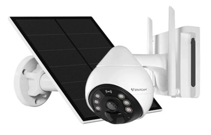 Novacom CB69-TZ 3MP 4mm Lens Vstarcam Wifi Solar Kamera